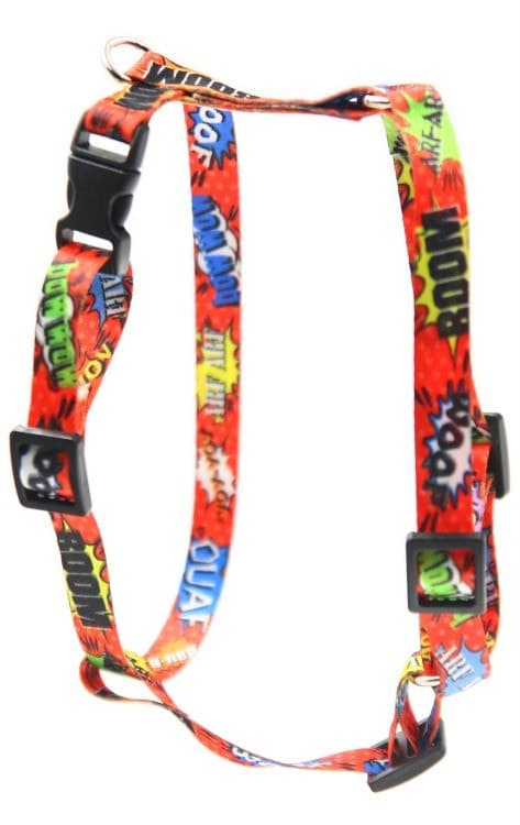 Nylon Harness – Red Graffiti